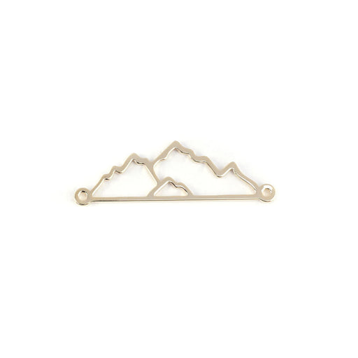 34mm Gold Plated Scenic Mountain Connector