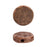 15mm Copper Plated Pewter Organic Flat Circle Metal Bead by Nunn Design