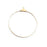 40mm Gold Plated Brass Hoop Frame (10 Pieces)