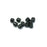 3mm Black Enamel Tube Bead (10 Pieces)