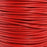 1.5mm Red Round Leather Cord (2 Meters)