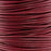 1.5mm Corida Red Round Leather Cord (2 Meters)