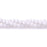 Zirconia 3mm Round White Pearl (Synthetic) - 14.5-15 Inch