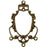 27x17mm Antiqued Brass Plated Filigree, Victorian, 4 Loops (12 Pieces)