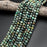 African Turquoise 4mm Smooth Round Bead Strand