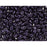 Matubo SuperDuo 2 x 5mm Dark Purple Metallic Suede 2-Hole Seed Bead 2.5-Inch Tube