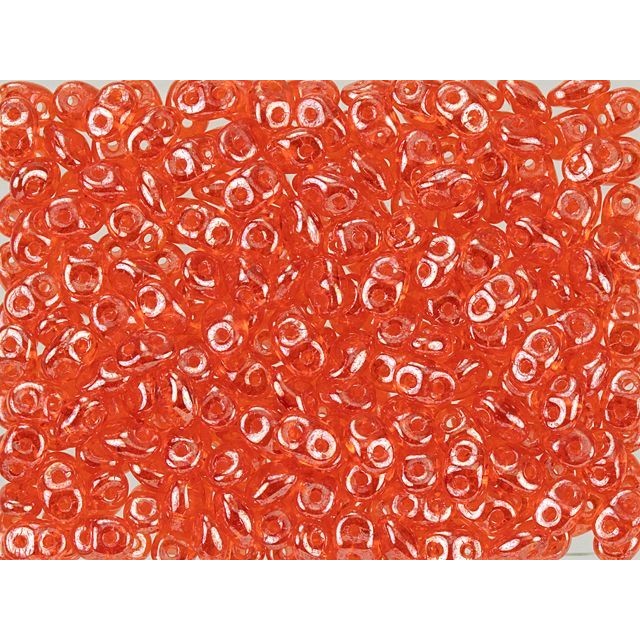 Matubo SuperDuo 2 x 5mm Hyacinth Luster 2-Hole Seed Bead 2.5-Inch Tube