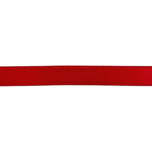 Satin Ribbon, 1/4 Inch Wide, Red (By the Foot)