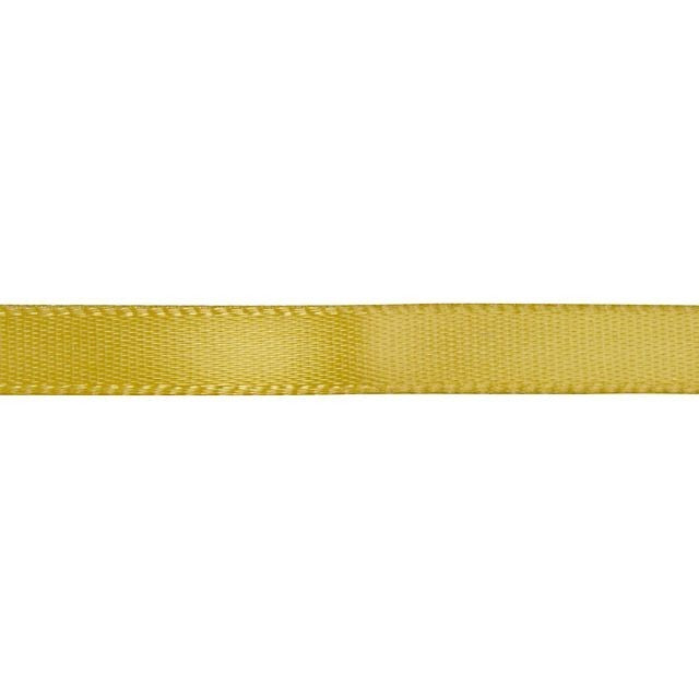 Satin Ribbon, 1/4 Inch Wide, Antiqued Gold (By the Foot)