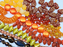 Czech Glass Bead Mix - Copper Citrus