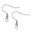 Earring Hooks, w/ Ball and Loop 21mm, Stainless Steel, (72 Pieces)