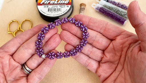 Jewelry Making Tutorial: How to Make the Garden Party Beaded Bracelet