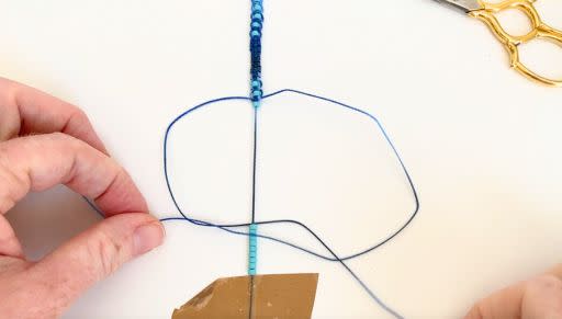 Tip: How to Easily Add Beads to Macrame Square Knot Jewelry