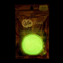 Cylin Seed Beads 11/0 - 25g Bag - Glow in the Dark - Yellow AB