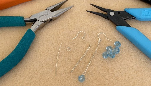 How to Make the Crystal Swing Earrings