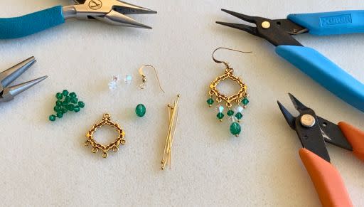 How to Make Elegant Crystal Chandelier Earrings