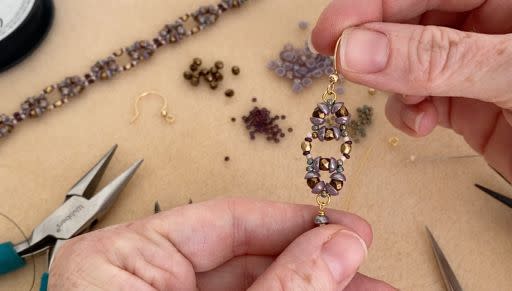 How to Make the Kensington Beaded Earrings