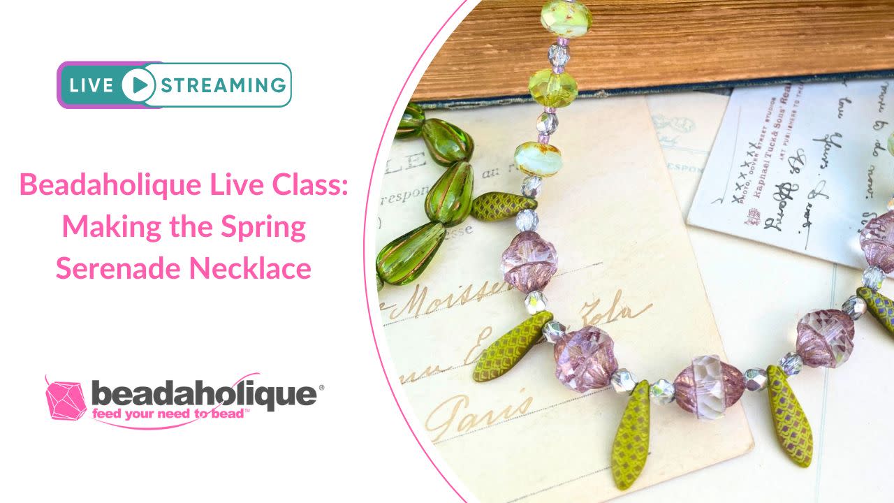 New from Raven's Journey featuring Flower Beads for Spring