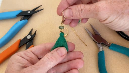 How to Make the Summer Tassel Earrings