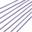 Waxed Cotton Cord 1.5mm Round - Lavender (25 Meters/82 Feet)