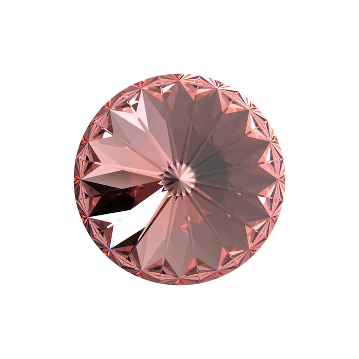 PRESTIGE Crystal, #1122 Rivoli SS39, Rose Peach, (1 Piece)