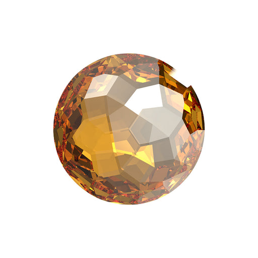PRESTIGE Crystal, #1383 Daydream Round Stone 10mm, Crystal Golden Shadow, (1 Piece)