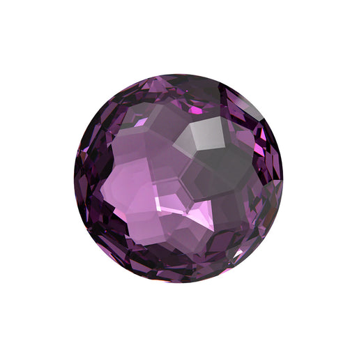 PRESTIGE Crystal, #1383 Daydream Round Stone 10mm, Amethyst Ignite, (1 Piece)