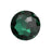 PRESTIGE Crystal, #1383 Daydream Round Stone 10mm, Emerald Ignite, (1 Piece)