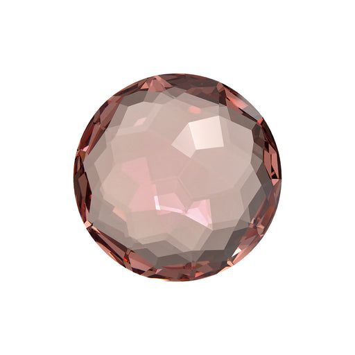 PRESTIGE Crystal, #1383 Daydream Round Stone 14mm, Rose Peach Ignite, (1 Piece)