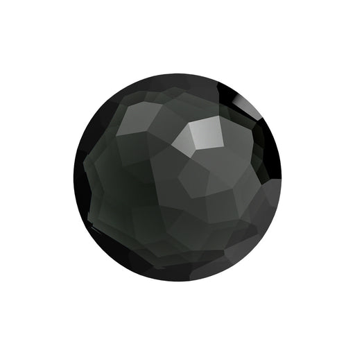 PRESTIGE Crystal, #1383 Daydream Round Stone 14mm, Jet, (1 Piece)