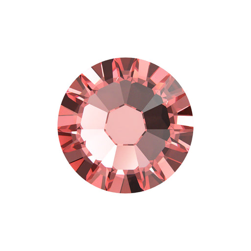 PRESTIGE Crystal, #2058 Round Flatback Rhinestone SS5, Rose Peach, (1 Piece)