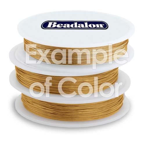 Beadalon Wire 24K Gold Plated 19 Strand .015 Inch / 15Ft