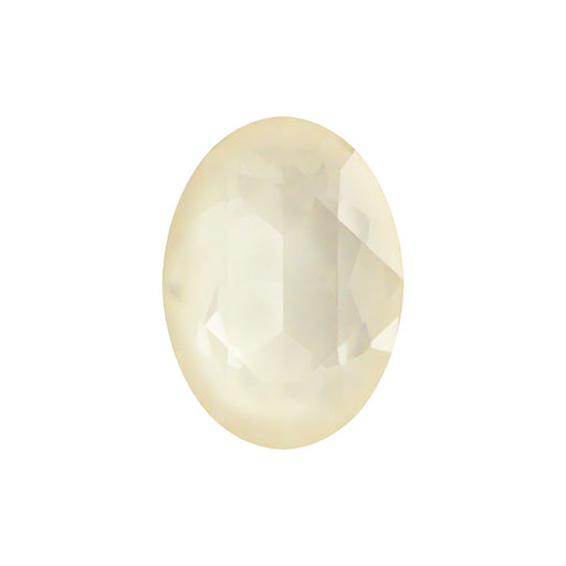PRESTIGE Crystal, #4120 Oval Fancy Stone 18x13mm, Crystal Linen Ignite, (1 Piece)