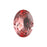 PRESTIGE Crystal, #4120 Oval Fancy Stone 14X10mm, Rose Peach, (1 Piece)