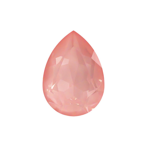 PRESTIGE Crystal, #4320 Pear Fancy Stone 18x13mm, Crystal Flamingo Ignite, (1 Piece)