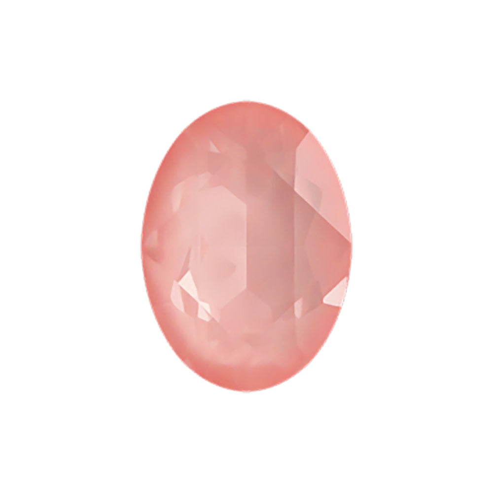 PRESTIGE Crystal, #4120 Oval Fancy Stone 18x13mm, Crystal Flamingo Ignite, (1 Piece)