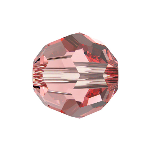 PRESTIGE Crystal, #5000 Round Bead 8mm, Rose Peach (1 Piece)
