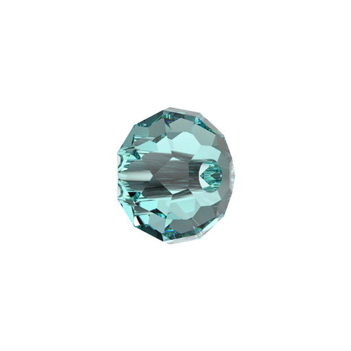 PRESTIGE Crystal, #5040 Briolette Bead 4mm, Light Turquoise, (1 Piece)