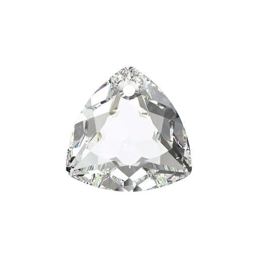 PRESTIGE Crystal, #6434 Trilliant Cut Pendant 10.5mm, Crystal, (1 Piece)