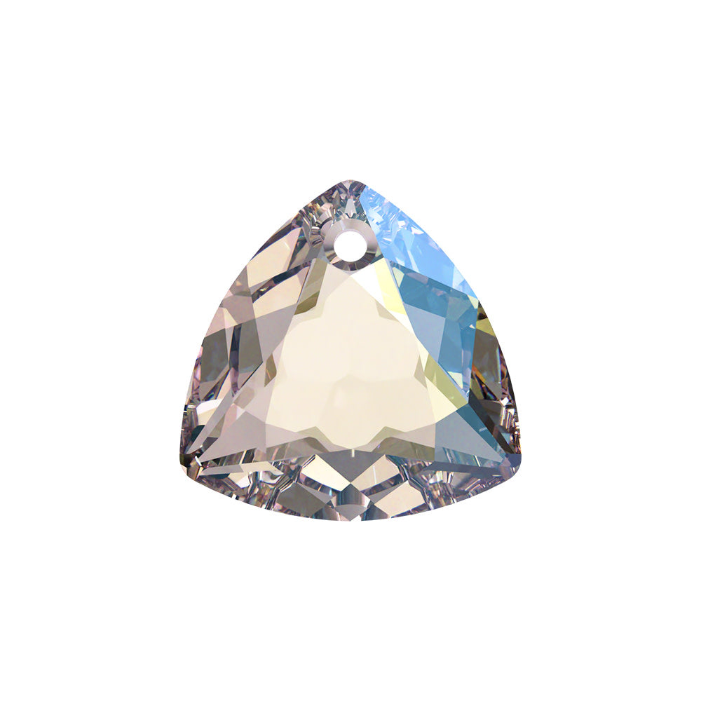 PRESTIGE Crystal, #6434 Trilliant Cut Pendant 8mm, Crystal Shimmer, (1 Piece)