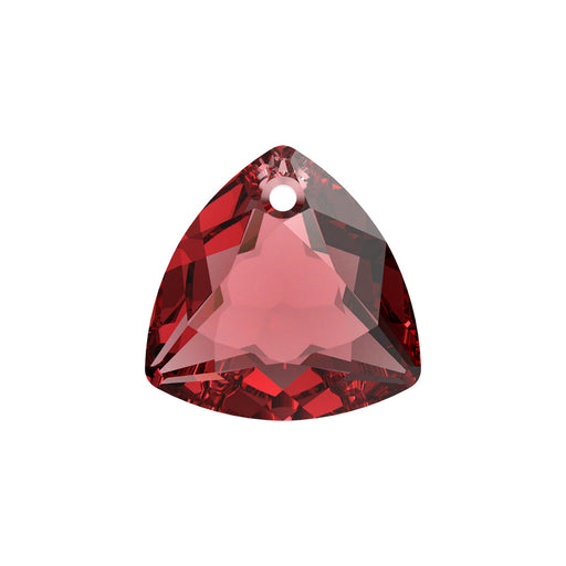PRESTIGE Crystal, #6434 Trilliant Cut Pendant 10.5mm, Scarlet, (1 Piece)