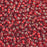 Preciosa Czech Glass, 8/0 Seed Bead, Silver Lined Red (1 Tube)