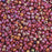 Preciosa Czech Glass, 8/0 Round Seed Bead, Opaque Ruby AB (1 Tube)