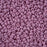 Preciosa Czech Glass, 8/0 Round Seed Bead, PermaLux Dyed Chalk Violet - Matte (1 Tube)