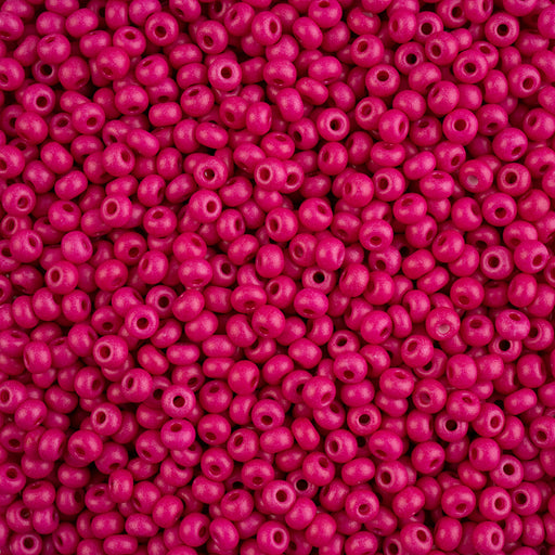 Preciosa Round Seed Bead/Pony Bead 6/0 5.5-Inch Tube - Terra Intensive  Purple 