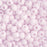 Preciosa Czech Glass, 2/0 Round Pony Seed Bead, Opaque Natural Pink (1 Tube)