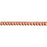 Preciosa Czech Glass, 2/0 Round Pony Seed Bead, Metallic Copper (1 Tube)