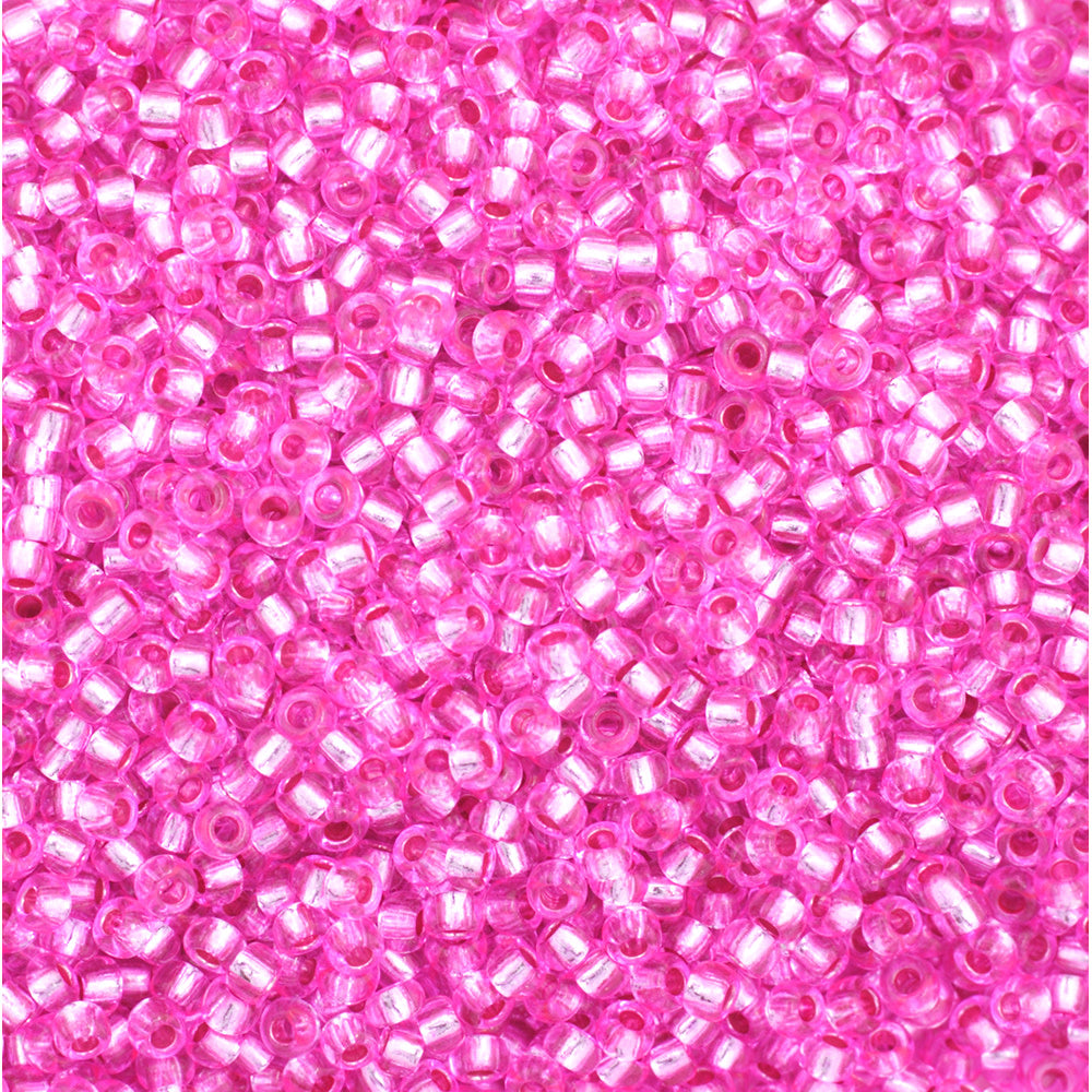  Fuchsia Series Glass Seed Beads, 4mm Glass Seed Bead