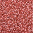 Preciosa Czech Glass, 11/0 Round Seed Bead, Silver Lined Dark Pink Dyed (1 Tube)