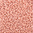 Preciosa Czech Glass, 11/0 Round Seed Bead, Pink Dyed SOLGEL (1 Tube)